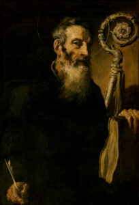 Saint Benedict by Domenico Fetti (1589). Oil on canvas, National Museum in Krakow / Wikimedia Commons